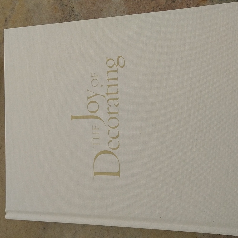 The joy of decorating by Phoebe Howard coffee table book 11 1/2x 9 1/2